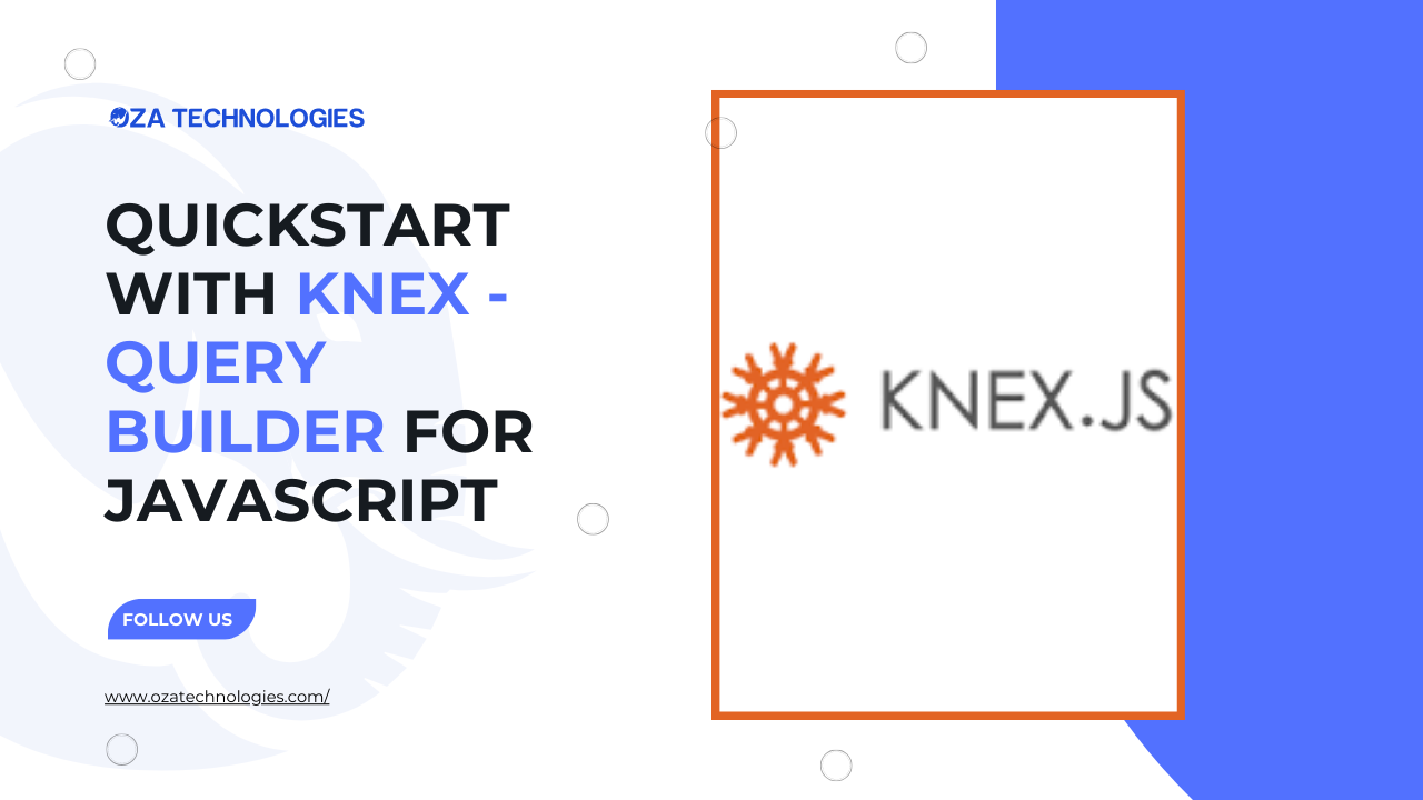 Quickstart with Knex - Query Builder for JavaScript