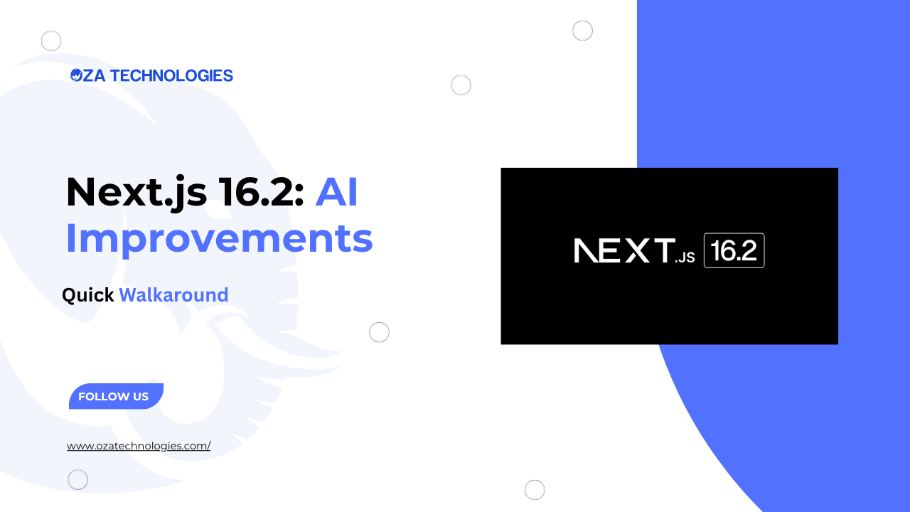 Quick Walkaround - Next.js 16.2: AI Improvements
